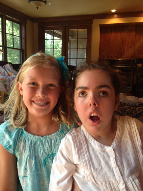 Besties! Claire is the most phenomenal friend and pen pal. 2012
